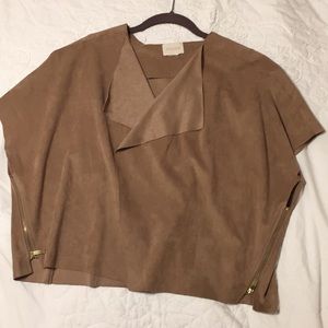 Ultra suede Chico vest